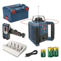 Bosch Rotationslaser GRL 300 HV inkl. Zubehör, Empfänger LR1 und L-BOXX