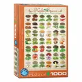 Eurographics Puzzle Kräuter und Gewürze, 1000 Teile, 68 x 48 cm, 6000-0598