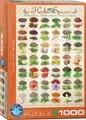 EUROGRAPHICS 6000-0598 Kräuter und Gewürze 1000 Teile Puzzle