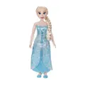Disney Die Eiskönigin Playdate ELSA Riesenpuppe, 80 cm, von Jakks Pacific, voll bewegliche Puppe mit 11 Bewegungspunkten, inklusive Haarbürste und Zubehör