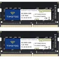Timetec 16 GB (2x8 GB) DDR4 3200 MHz (PC4-3200AA) PC4-25600 SODIMM – Non-ECC Unbuffered, 260-Pin, 1,2 V CL22 Speichermodul für Laptops, Mini-PCs und All-in-One-Computer