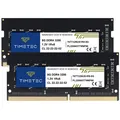 16 GB 2x8 GB DDR4 3200 MHz PC43200AA PC425600 SODIMM – NonECC Unbuffered, 260...