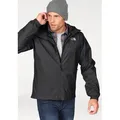 Funktionsjacke THE NORTH FACE "MEN ́S QUEST JACKET", Herren, Gr. M (48/50), schwarz, Web, Obermaterial: 100% Polyester. Futter: 100% Polyester, unifarben, sportlich, hüftlang, hoch geschlossener Ausschnitt, Langarm mit innenliegendem Gummizug, Jacken, Wasserdicht & Winddicht & Atmungsaktiv