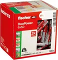 fischer DuoPower 6x50 2K Universaldübel-Sortiment Ø 6 mm x 50 mm, 100 Stück