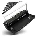 Genie Spiralbindegerät CB-820 inkl. Plastikbinderücken sw (Plastikkammbindung) (12181)