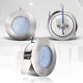5x LED Einbaustrahler Badezimmer ultra-flach dimmbar IP44 Decken-Spot