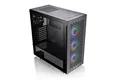 Thermaltake V350 TG ARGB Air Black | PC-Chassis | Mid-Tower-ATX-Gehäuse | 4mm gehärtetes Glas | 4X Lüfter inkl. | Schwarz