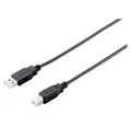 Equip Equip USB-Kabel USB-A Stecker, USB-B Stecker 5.00 m Schwarz 128862 USB-Kabel, (500.00 cm)