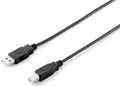 Equip 128862 Usb 2.0 Type A To B  Cable, 5.0M , Black ~E~