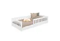 Ehrenkind Kinderbett Bodenbett Lille aus massivem Kiefernholz mit Rausfallschutz (Hochwertiges Kinderbett aus FSC® zertifziertem Holz / Bodenbett in 90x200, Montessori Kinderbett), Bodenbett, aus FSC zertifiziertem Holz