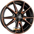Ronal SL6 Vettore jetblack-copper matt 8.5x19 ET35 - LK5/112 ML76 Alufelge kupfer