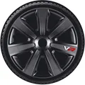 14" Zoll Radkappen Schwarz/Carbon Radzierblenden Radblenden PP