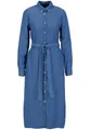 GANT Damen REG Chambray Shirt Dress Kleid, Light Indigo, 40