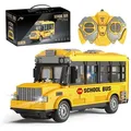 RC-Auto Ferngesteuerter Auto RC Car mit Lichtern 4 Kanal RC Bus Spielzeug 1:30