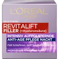 LOreal-Paris Gesichtspflege Tag-NachtRevitaLift Filler Hyaluronsäure Intensiv Aufpolsternde Anti-Age Pflege Nacht 50 ml (379,80 € / 1 l)