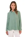 Cecil Damen B345661 Bluse, Matcha Green, XL