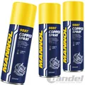 3x250 ml MANNOL 9887 COOPER KUPFER PASTE/SRAY BREMSENSPRAY BREMSENREPARATUR