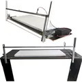 Styroporschneidegerät Thermo Säge Styropor Cutter Styroporschneider Größen Auswahl XS -102cm mit Ständer / S - 102cm / L- 115cm / XL- 135cm / XXL- 155cm Inklusive 3 Glühdrähte - DEUTSCHE HERSTELLUNG-