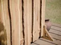 Sichtschutzzaun Bretterzaun Rustikal Lärche Bausatz