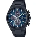CASIO EDIFICE Chronograph EFS-S630DC-2AVUEF, Solaruhr, Armbanduhr, Herrenuhr, Saphirglas, Edelstahlarmband schwarz