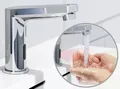 Sensor Infrarot Kaltwasser Standventil Waschtisch Armatur Wasserhahn Gäste-WC