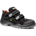 ELTEN® Herren S1P Sicherheitssandalen "SCOTT PRO ESD" schwarz Größe 44 - Schwarz - 44
