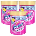 Vanish Oxi Action Fleckenentferner, wirksam ab 20 °C, 3 Packungen à 940 g