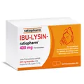 IBU-LYSIN-ratiopharm® 400 mg Filmtabletten: Lindern Kopfschmerzen schnell durch die Kombination aus Ibuprofen und dem Wirkbeschleuniger Lysin