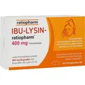 IBU-LYSIN-ratiopharm 400 mg Filmtabletten 50 St. PZN 16197884