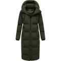 Marikoo Damen Winter Steppmantel Tikoraa mit abnehmbarer Kapuze