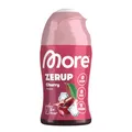 MORE Zerup, Cherry, 65 ml, für bis zu 8 l Fertiggetränk, zuckerfreier Sirup m...