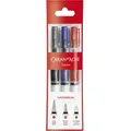 CARAN D'ACHE Aquarellpinselstift mit Wasserreservoir,3er Set