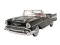 Motormax Modellauto Chevrolet Bel Air Convertible 1957 schwarz James Bond 007 Dr. No, Maßstab 1:18