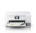 Epson EcoTank ET-2756 3-in-1 Tintenstrahl Multifunktionsgerät (Kopierer, Scanner, Drucker, DIN A4, Duplex, WiFi, Display, USB 2.0), großer Tintentank, hohe Reichweite, niedrige Seitenkosten, weiß