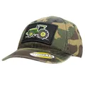 John Deere Kinder Cap Camouflage mit Traktor Patch Basecap Mütze Kappe 2021