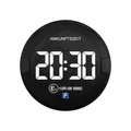 OOONO® P-Disc N°2 dark - Elektronische Parkscheibe mit Zulassung fürs Auto-vollautomatische Parkuhr DE15010802