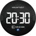OOONO® P-Disc N°2 dark - Elektronische Parkscheibe mit Zulassung fürs Auto