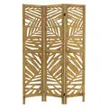 Paravent Raumteiler Faltbare Trennwand 3 Teile Holz Raumtrenner Sichtschutzwand