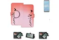 K-S-Trade Handyhülle für Fairphone Fairphone 3, Schutzhülle Handyhülle 3 Hülle cover bookstyle Etui ''smile''