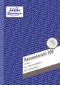 3 Zweckform Kassenbericht 305 A5 mit Vorsteuerspalte je Buch 50 Blatt AVERY