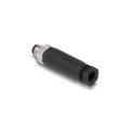 Delock M8 Steckverbinder A-kodiert 3 Pin Stecker zur Montage mit Schraubanschluss