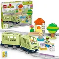LEGO-DUPLO 10427 Interaktive Abenteuer-Eisenbahn, ab 2 Jahre, 57 Teile