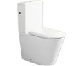 Jungborn spülrandlose WC-Kombination FLORIEL/ONE 64 weiß mit WC-Sitz (Absenkauto