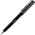 Füllfederhalter safari black, Feder M, inkl. 1 Tintenlöscher