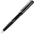 Lamy safari Füller 019 - black / schwarz - Füllfederhalter, Feder M, inkl. Tinte