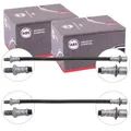 2x A.B.S. BREMSSCHLÄUCHE HINTEN passend für TOYOTA HIACE STARLET