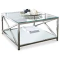 Mirabeau Couchtisch Couchtisch Stamford silber silberfarben