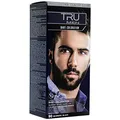 TRU Men Bart-Coloration Färbemittel, 30ml (90 - Schwarz) – Perfekte Abdeckung grauer Haare für ein natürliches Bartstyling