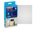 tesa Fliegengitter-Gewebe Klett Fliegengitter für Fenster - Insektenschutz - 130x150 cm, (Packung, 1-St., Fliegennetz, Klettband), mit Klettband, zuschneidbar - Mückenschutz ohne Bohren
