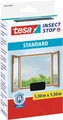 tesa Fliegengitter Insect Stop STANDARD anthrazit 1,3 x 1,5 m 55672-00021-07
